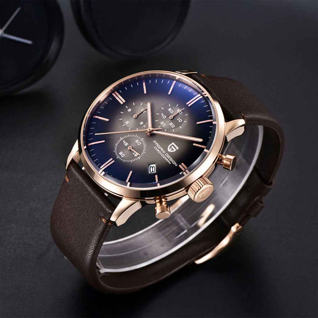 Pagani Design Rouen Black Gold Classic Edition - Case and bracelet