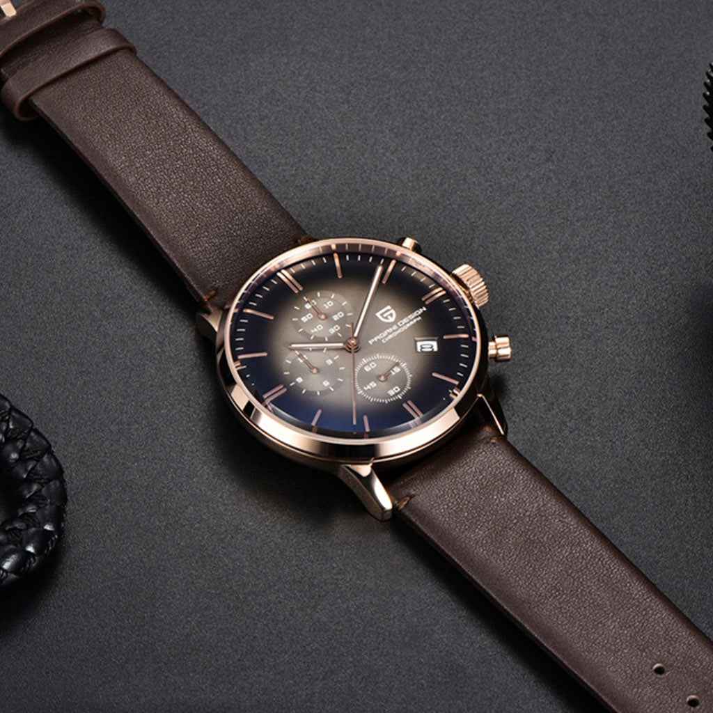 Pagani Design Rouen Black Gold Classic Edition - Dial