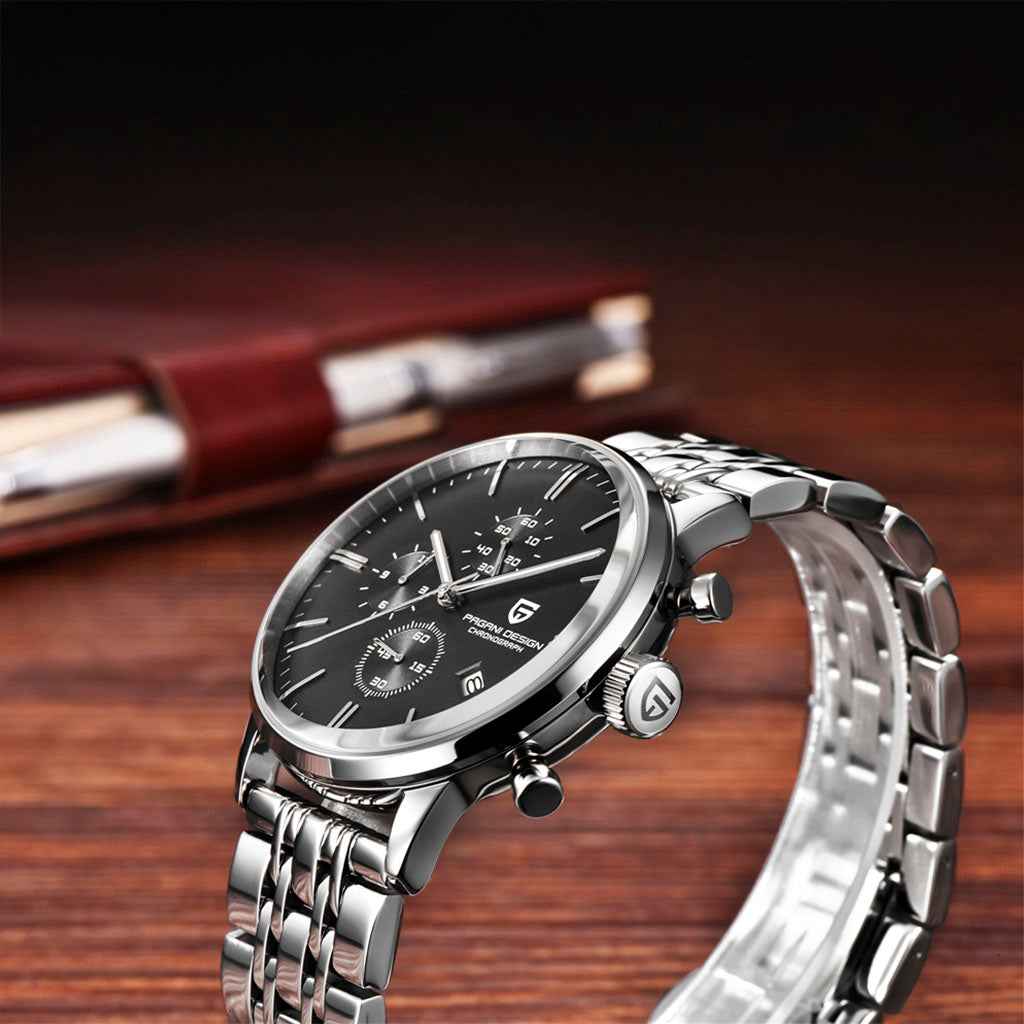 Pagani Design Rouen Black City Edition - Case and bracelet
