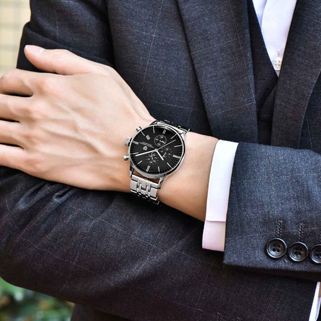 Pagani Design Rouen Black City Edition - On the wrist