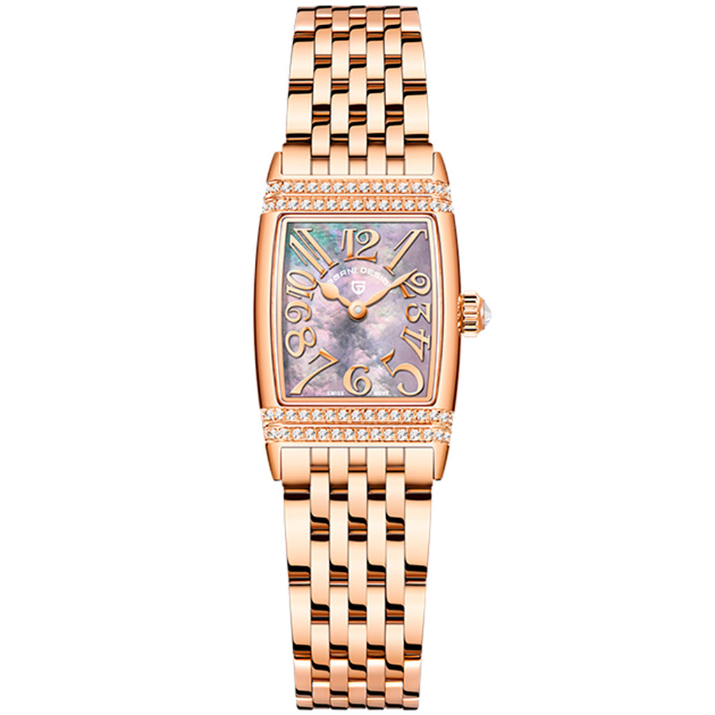 Women's Watch Pagani Design Sunflower Gold Nebula - Finishing