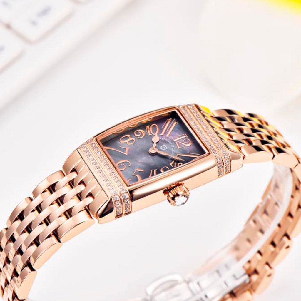 Women's Watch Pagani Design Sunflower Gold Nebula - Technical detail