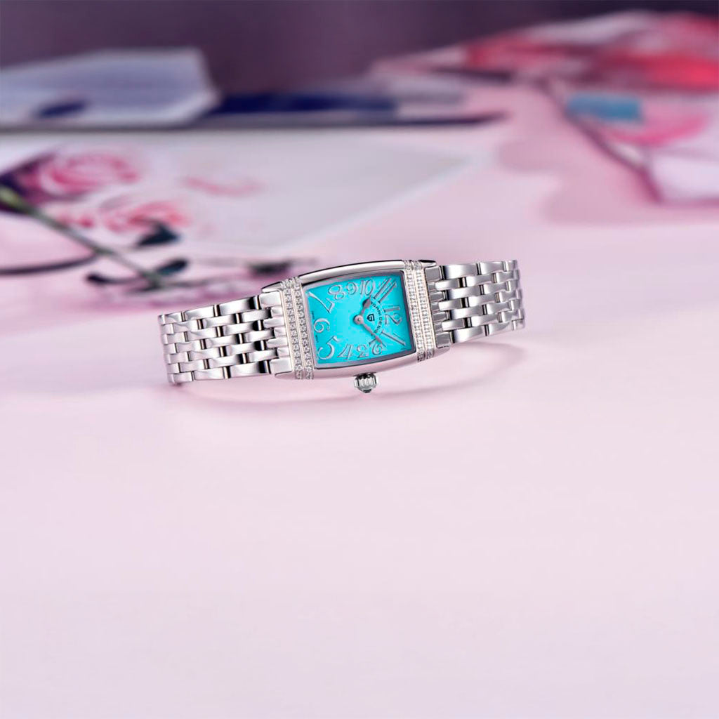 Women's Watch Pagani Design Sunflower Silver Blue - Technical detail
