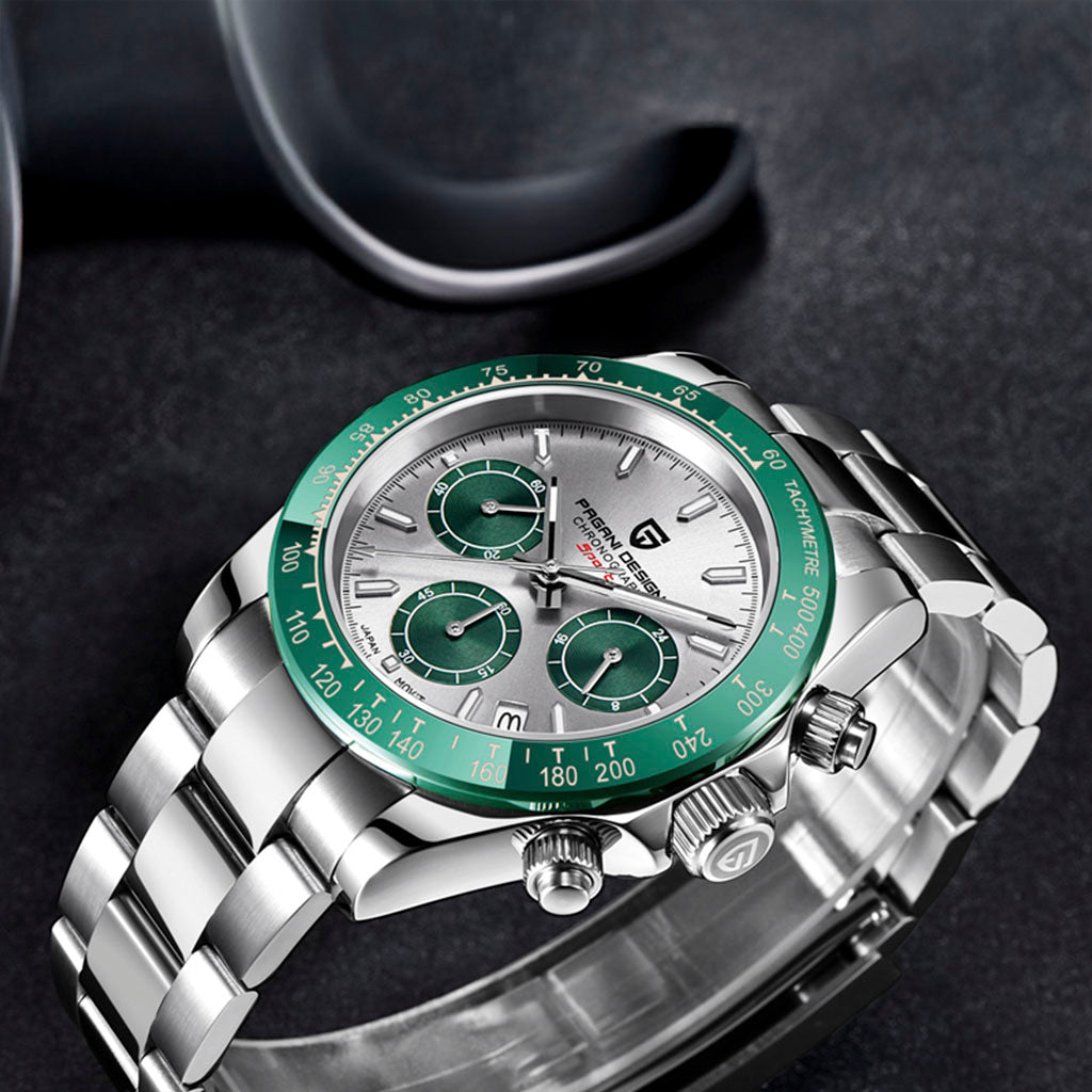 Pagani Design Veraci Silver Green - Technical detail