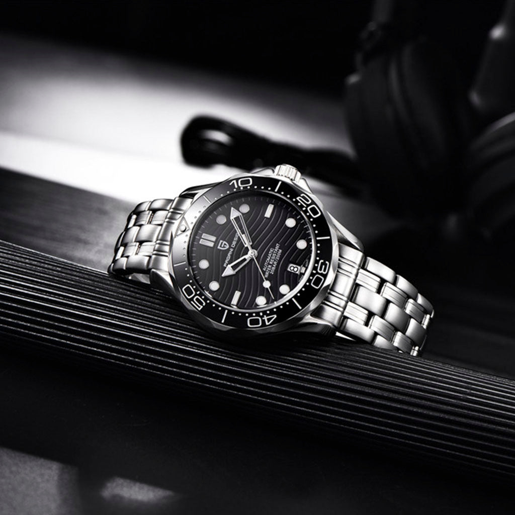 Pagani Design Veracius Black Stainless Steel Bracelet - Case and bracelet
