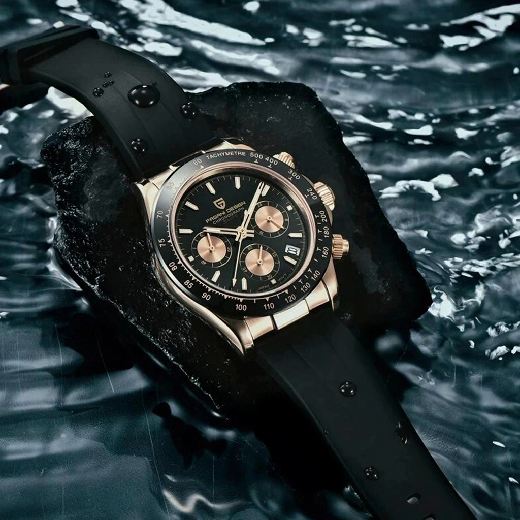 Pagani Design Veraci Black Gold Sport Edition - Case and bracelet
