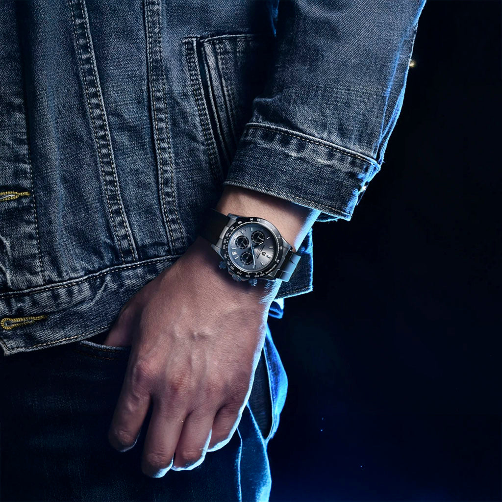 Pagani Design Veraci Silver Sport Edition - On the wrist