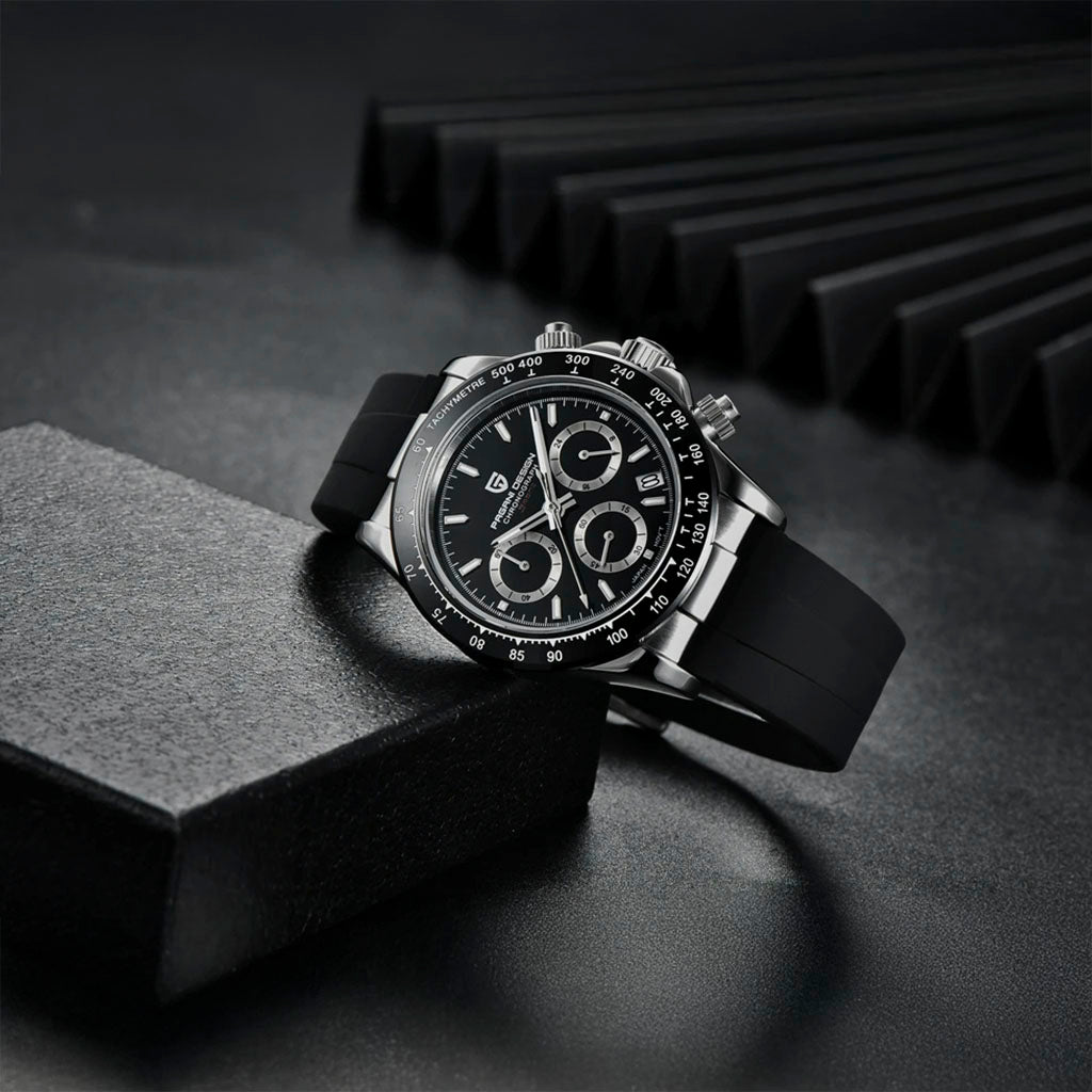 Pagani Design Veraci Black Silver Sport Edition - Dial
