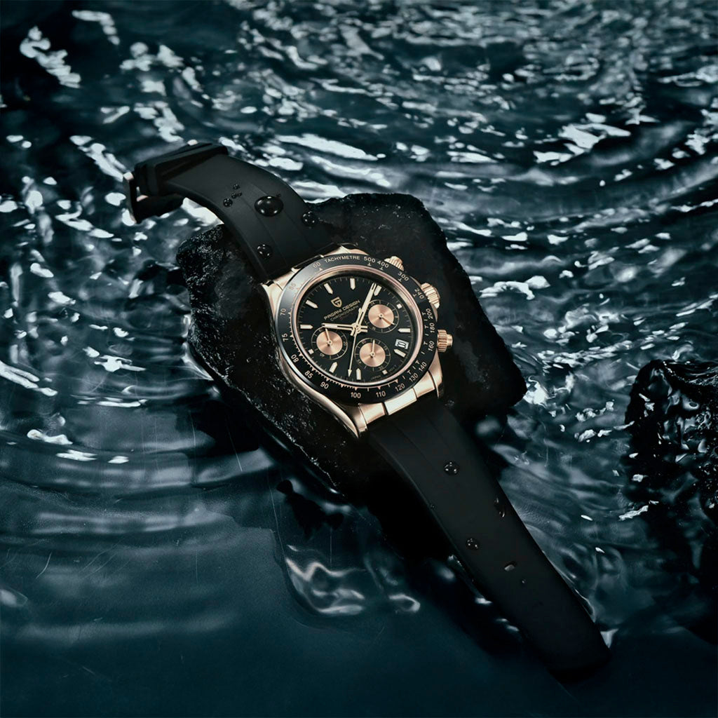 Pagani Design Veraci Black Gold Sport Edition - On the wrist