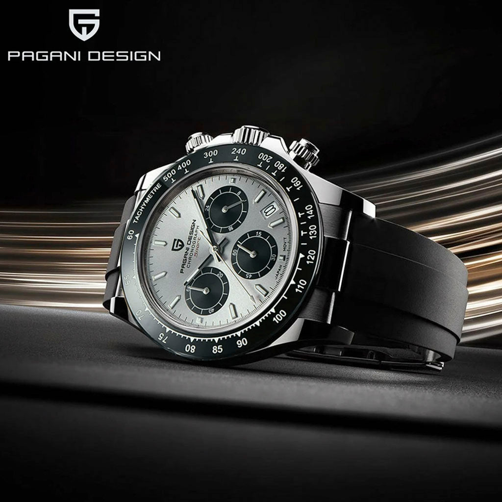 Pagani Design Veraci Silver Sport Edition - Case and bracelet
