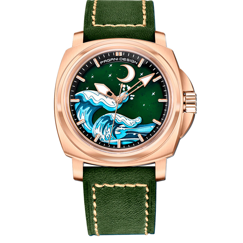 Pagani Design Wave Gold Green - Finishing