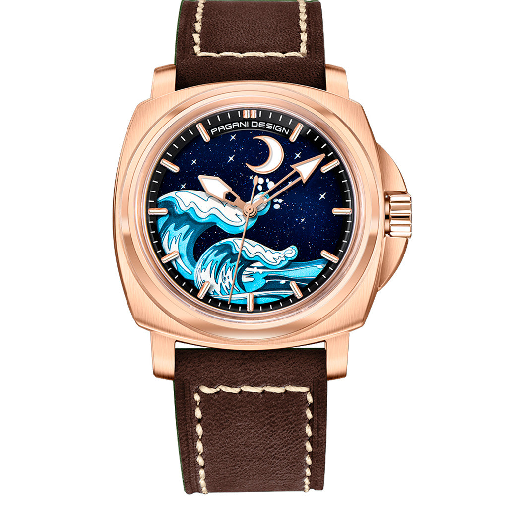 Pagani Design Wave Gold Brown - Finishing