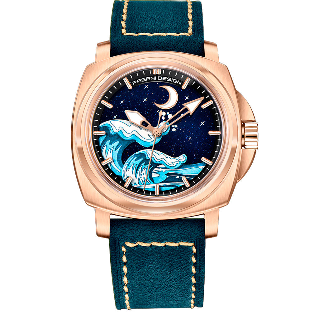 Pagani Design Wave Gold Blue - Finishing