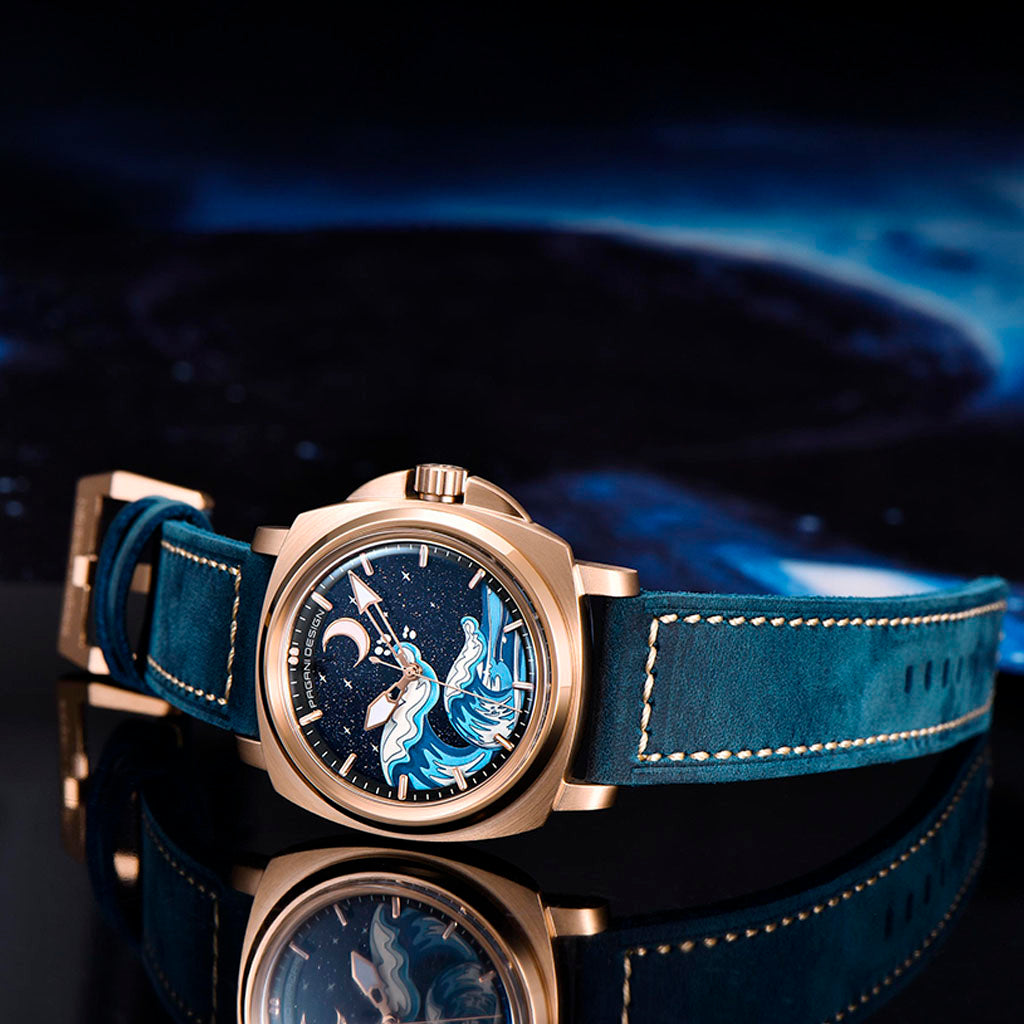 Pagani Design Wave Gold Blue - Technical detail