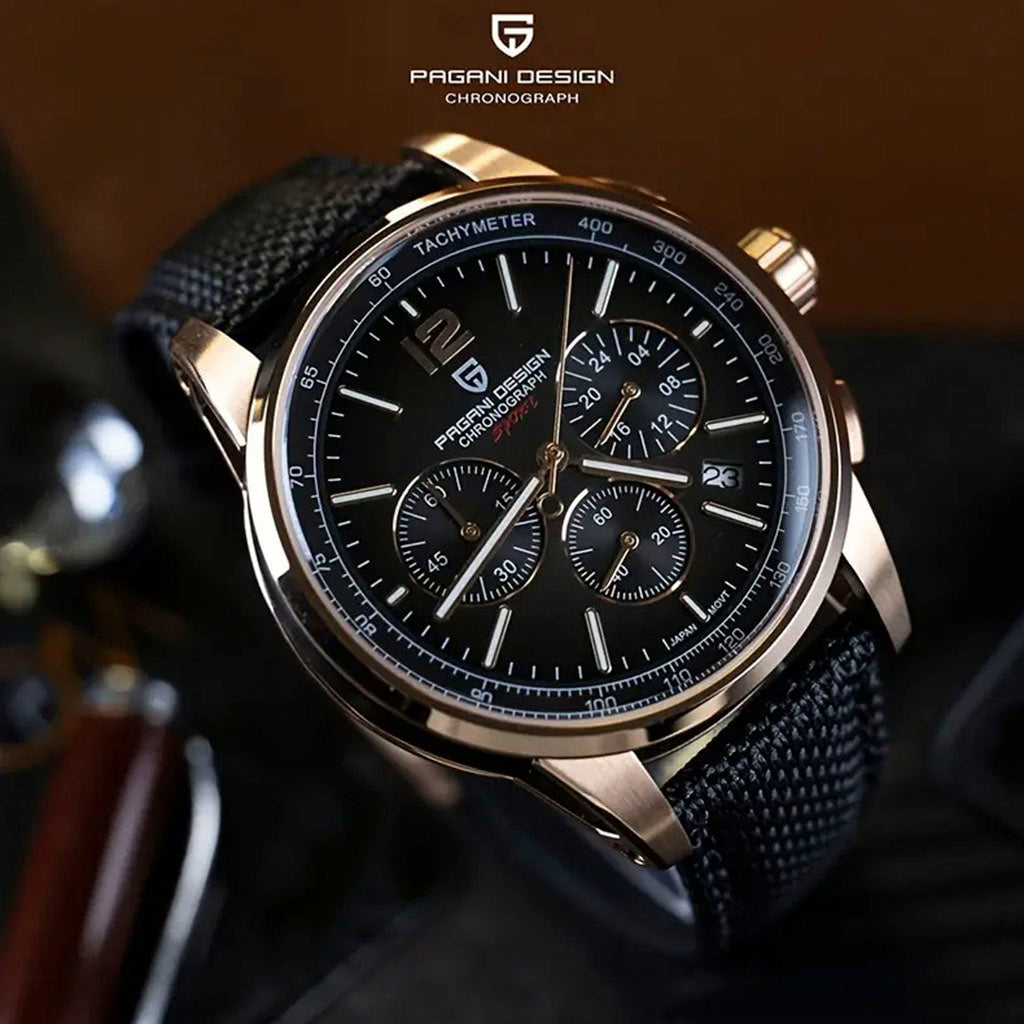 Pagani Design Zermatt Black Gold Sport Edition - Dial