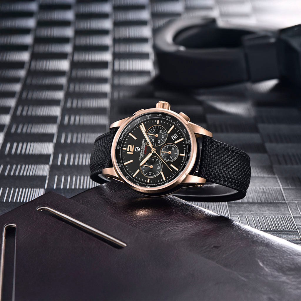Pagani Design Zermatt Black Gold Sport Edition - Case and bracelet