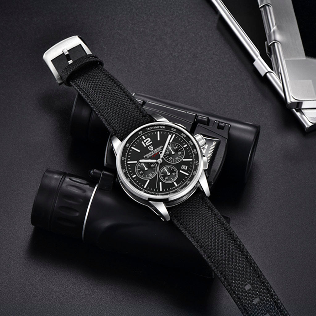 Pagani Design Zermatt Black Sport Edition - On the wrist