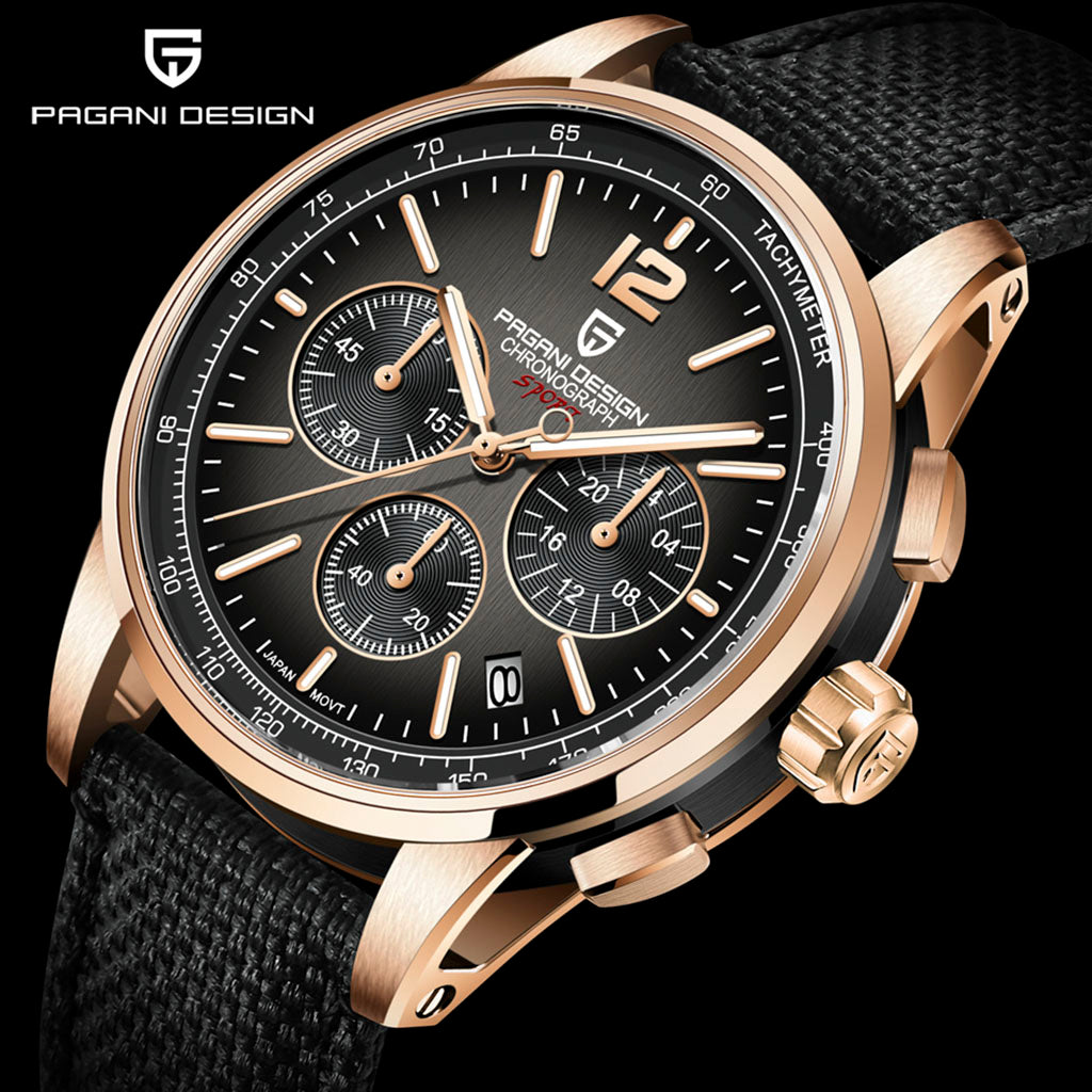 Pagani Design Zermatt Soft Gold Sport Edition - On the wrist