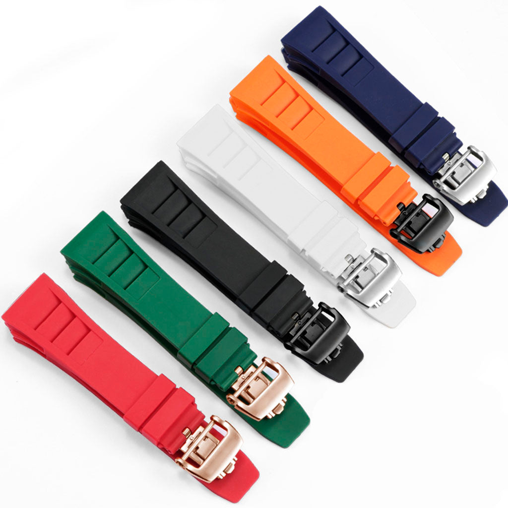 Orange Rubber Strap Compatible with Pagani Design Birmingham - Technical detail