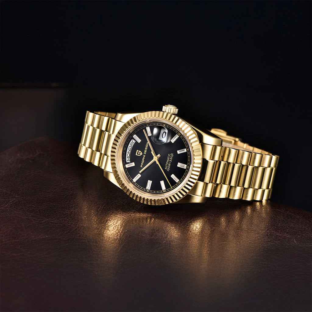 Pagani Design London Gold - Case and bracelet