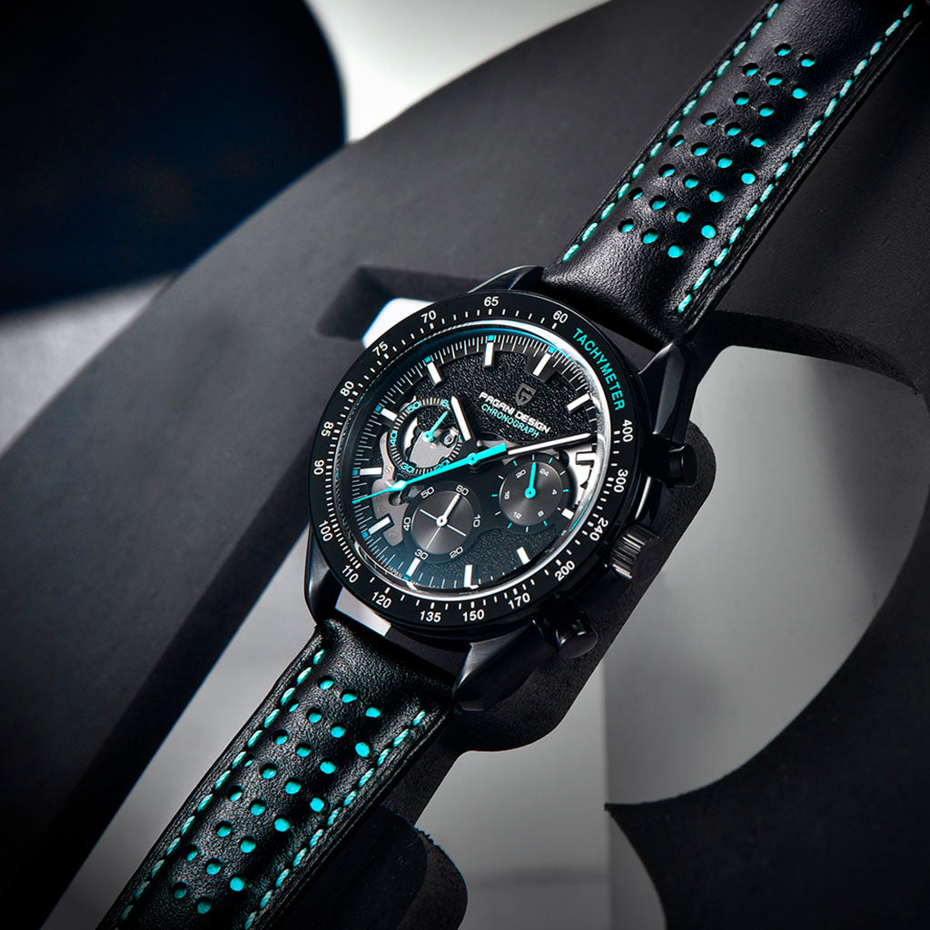 Pagani Design Ajaccio Blue - On the wrist