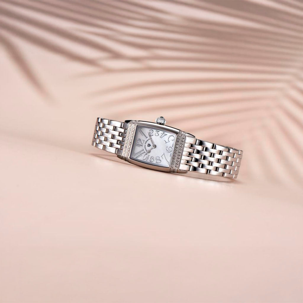 Women's Watch Pagani Design Sunflower Silver White - Technical detail