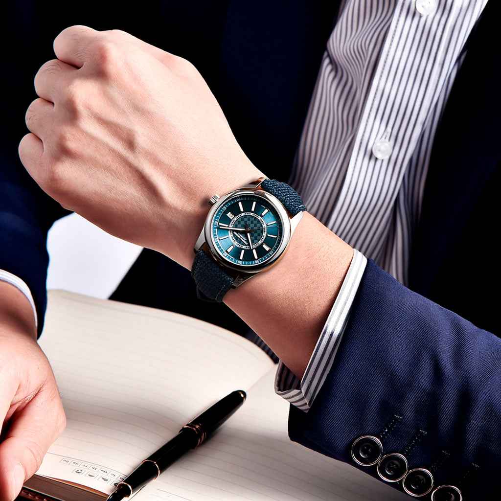 Pagani Design Rennes Blue - On the wrist