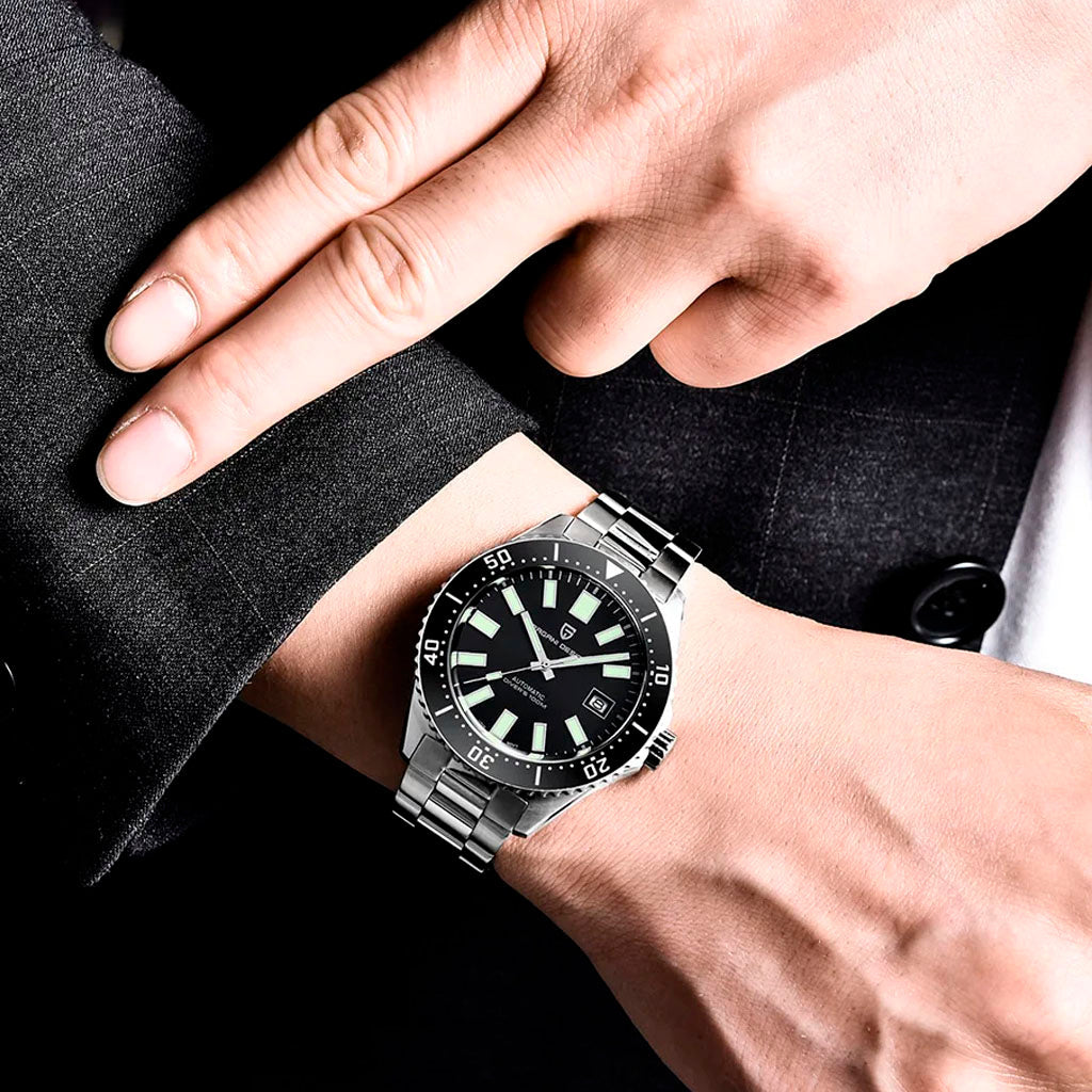 Pagani Design Scout Silver Black - Dial