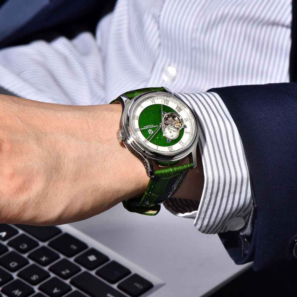 Pagani Design Strasbourg Green - On the wrist