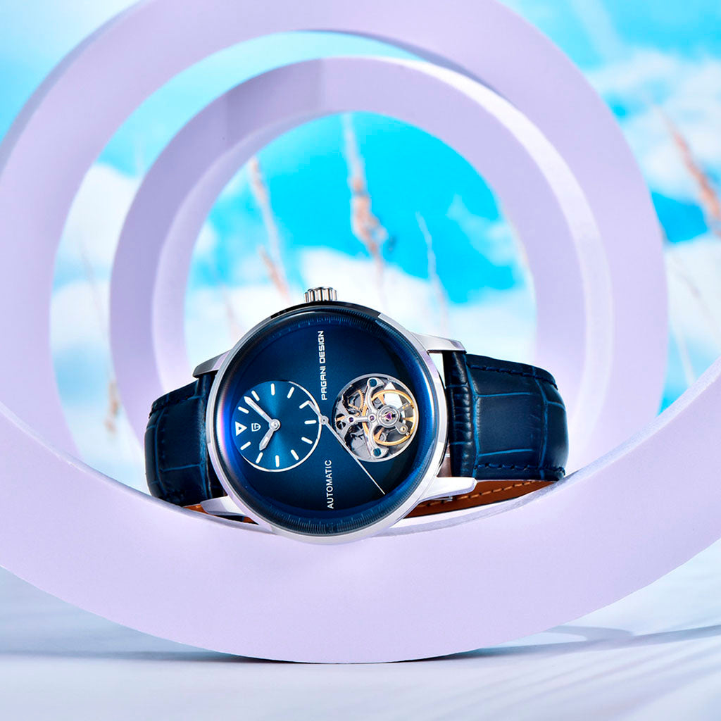 Pagani Design Tourbillon Blue - Case and bracelet