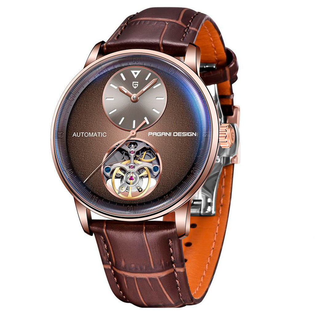 Pagani Design Tourbillon Gold Brown - Finishing