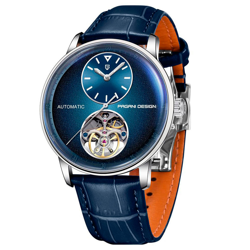 Pagani Design Tourbillon Blue - Finishing