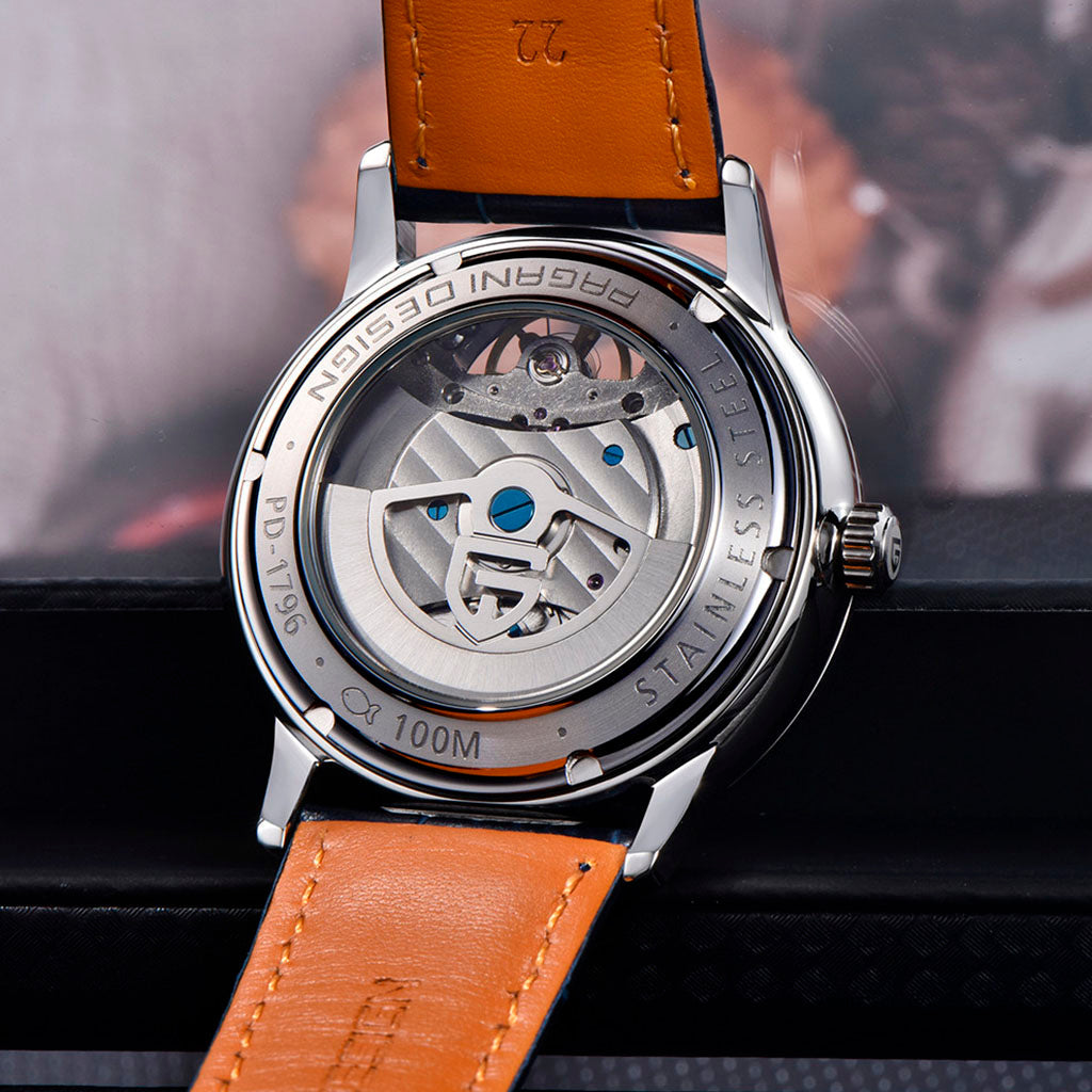 Pagani Design Tourbillon Silver Black - Technical detail