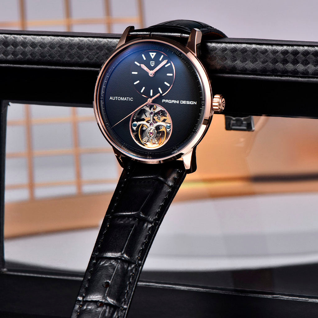 Pagani Design Tourbillon Gold Black - Dial