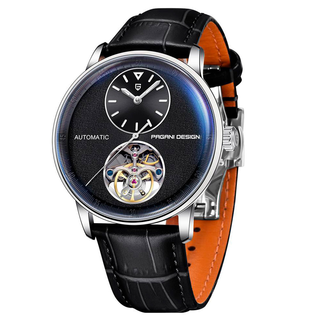 Pagani Design Tourbillon Silver Black - Finishing